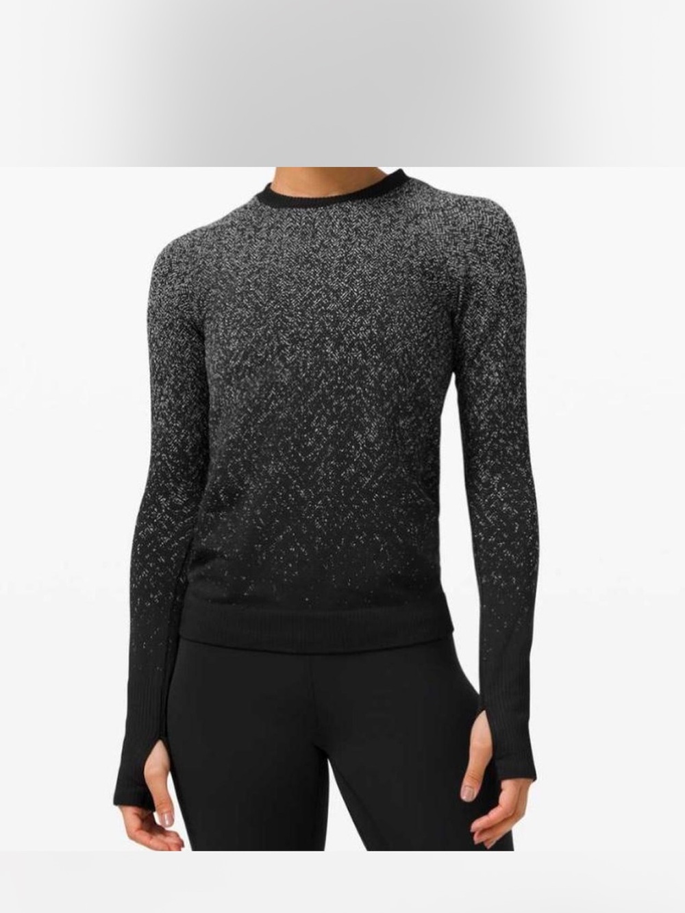 lululemon Rest Less Pullover Ombre Crew